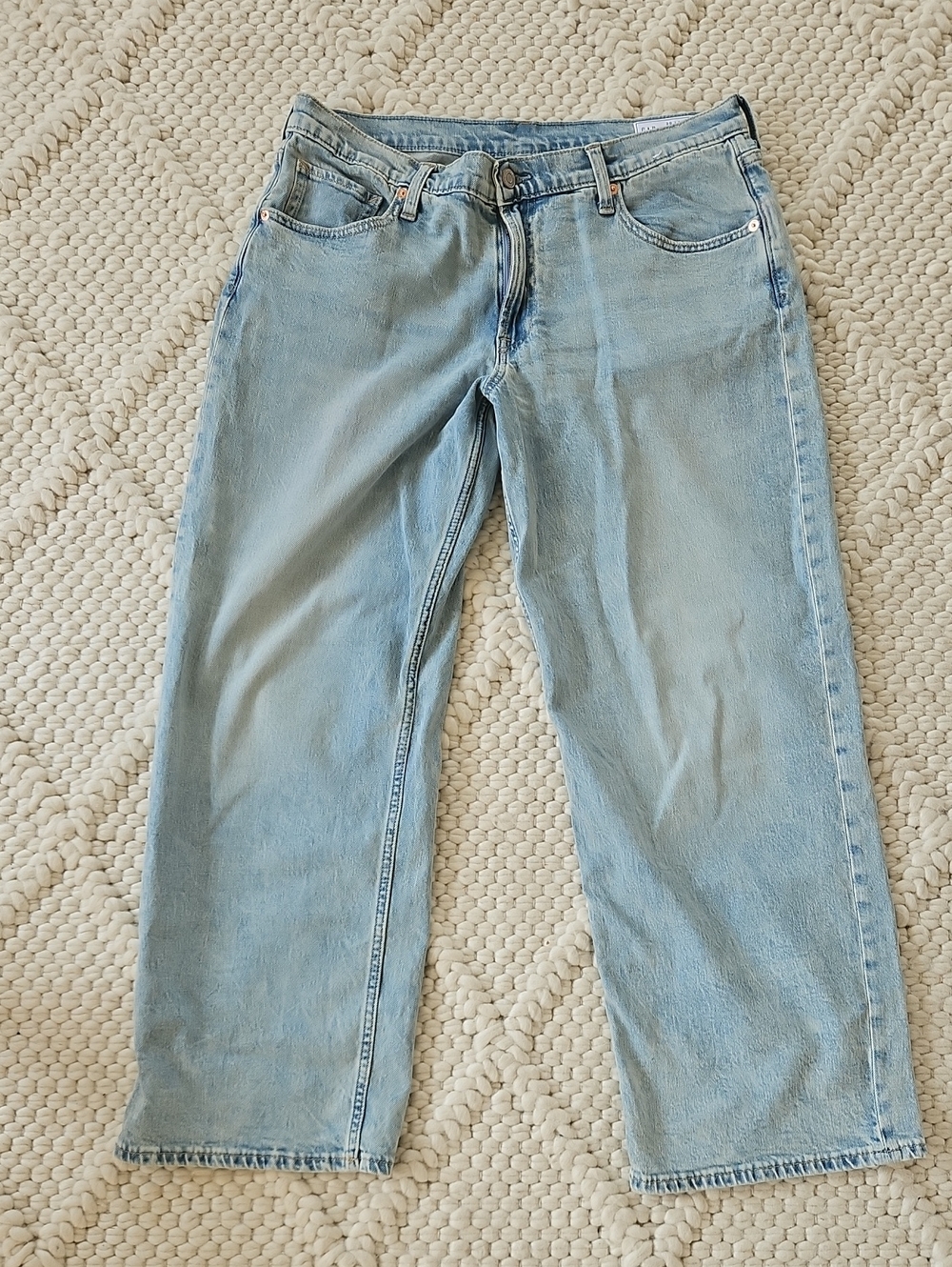 Gap 90s Loose Low Rise Jeans, Organic Cotton
